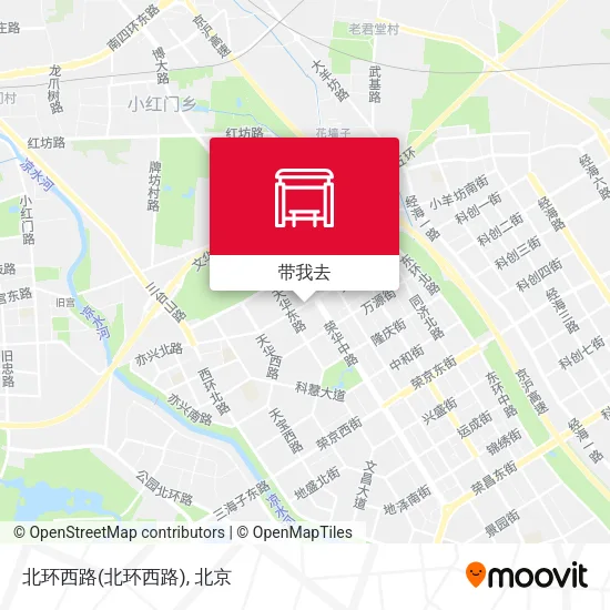 北环西路地图