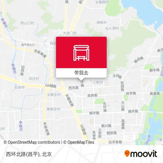 西环北路(昌平)地图