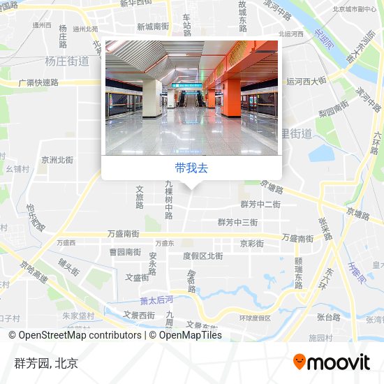 群芳园地图