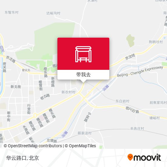 华云路口地图