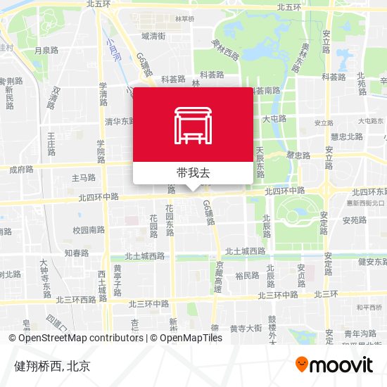 健翔桥西地图