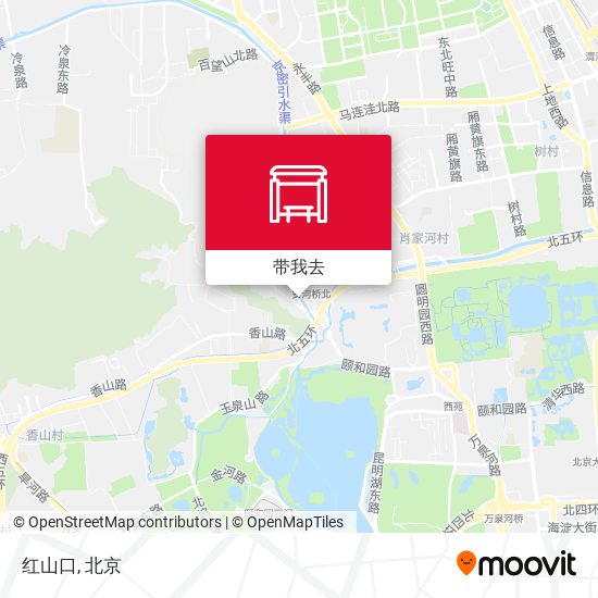 红山口地图