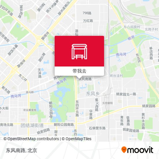 东风南路地图