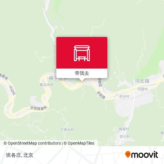 班各庄地图