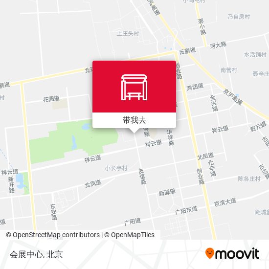 会展中心地图