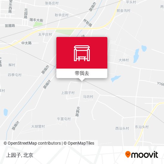 上园子地图