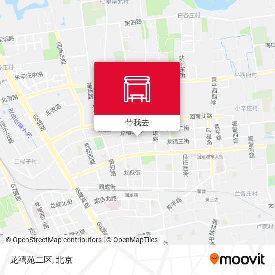 龙禧苑二区地图