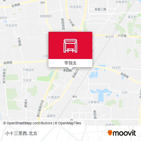 小十三里西地图