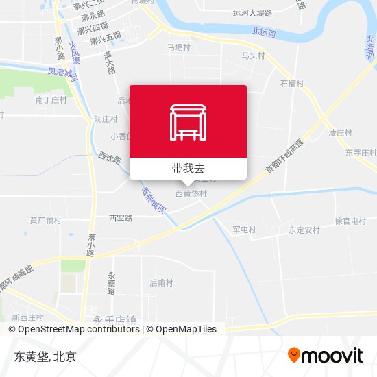 东黄垡地图