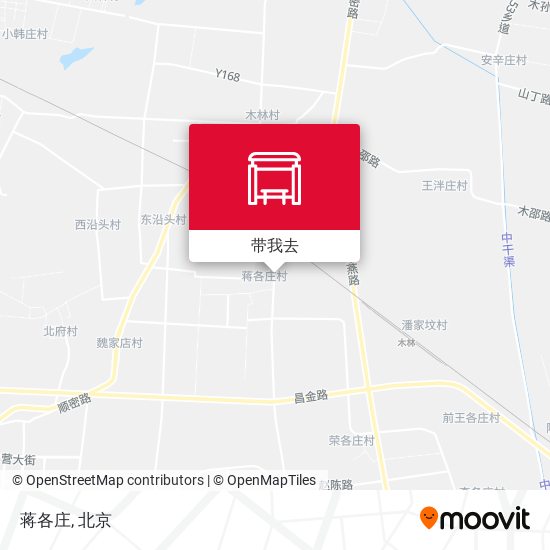 蒋各庄地图