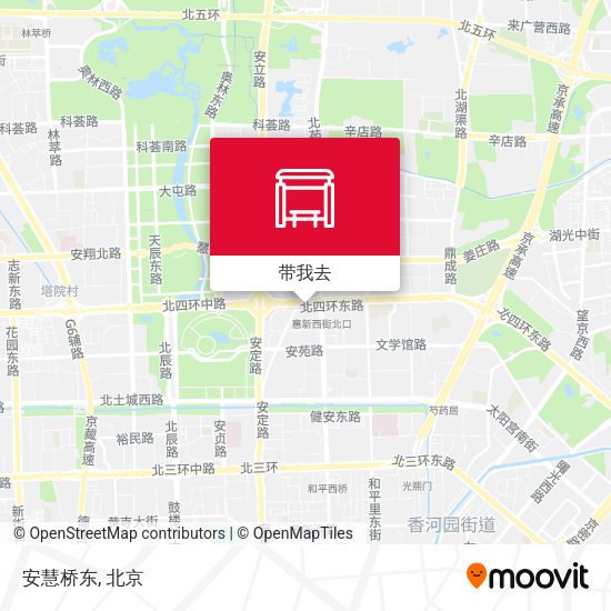 安慧桥东地图