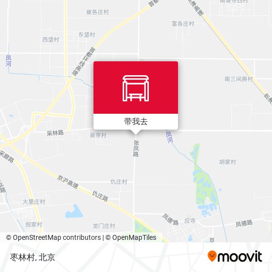枣林村地图