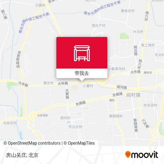 房山吴庄地图