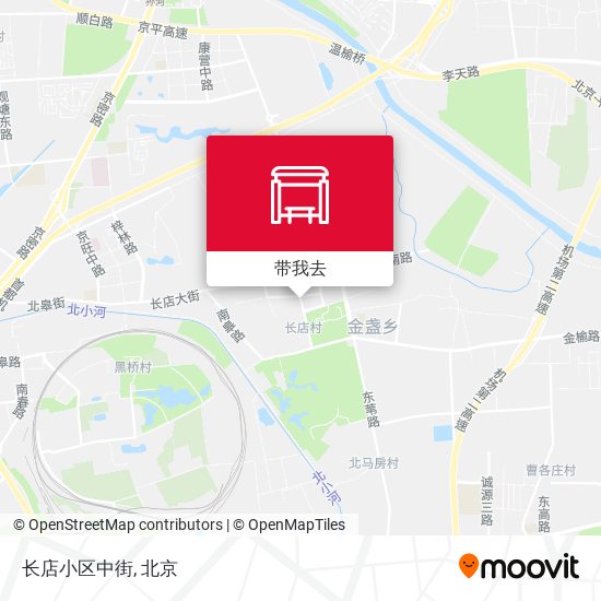 长店小区中街地图