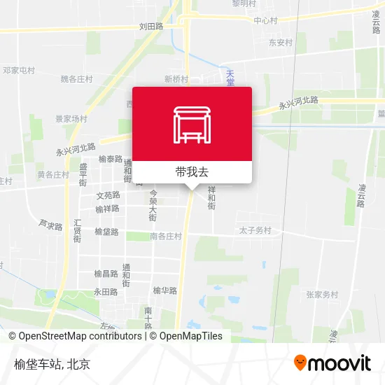 榆垡车站地图