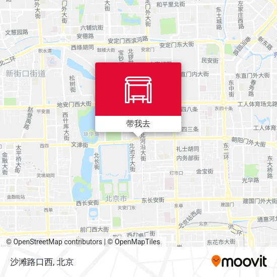 沙滩路口西地图