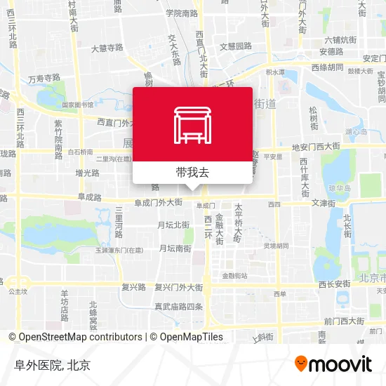 阜外医院地图