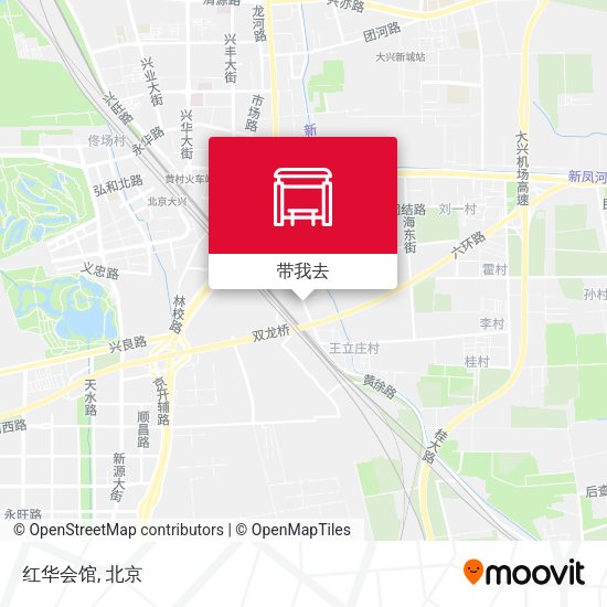 红华会馆地图