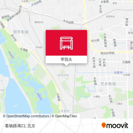 看杨路南口地图