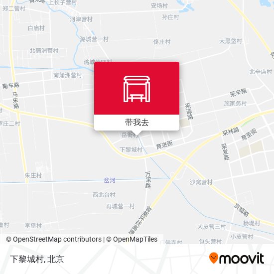 下黎城村地图