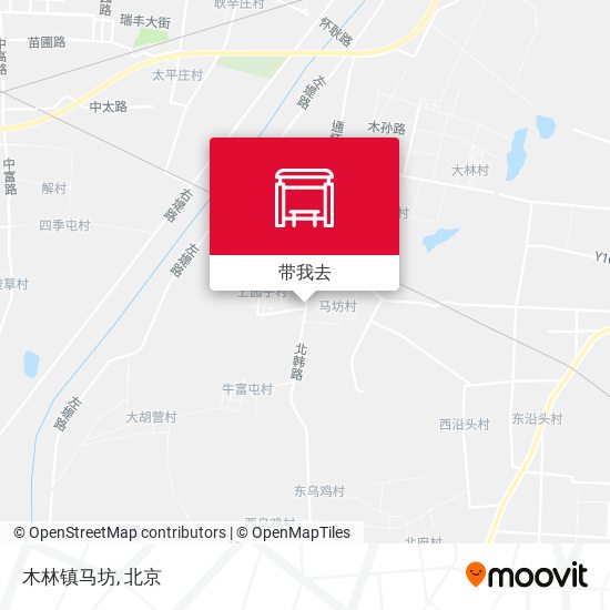 木林镇马坊地图