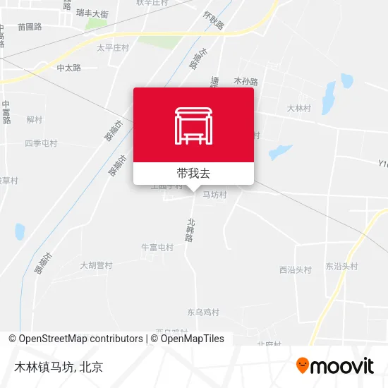 木林镇马坊地图