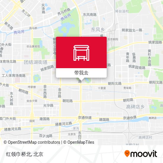 红领巾桥北地图