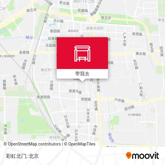 彩虹北门地图