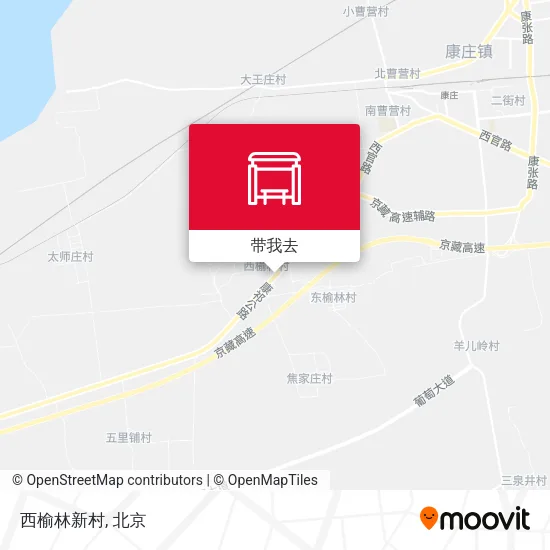 西榆林新村地图