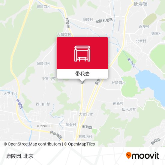 康陵园地图