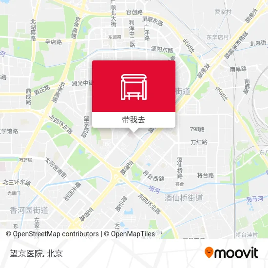 望京医院地图