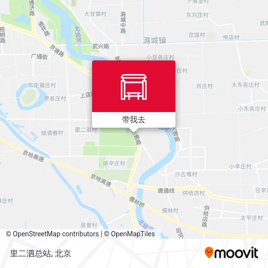 里二泗总站地图
