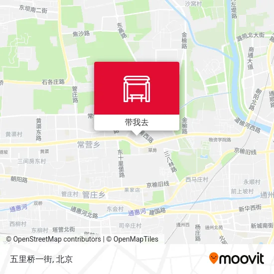 五里桥一街地图