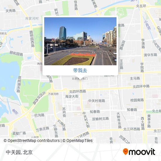 中关园地图