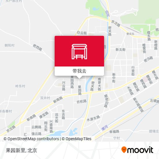 果园新里地图