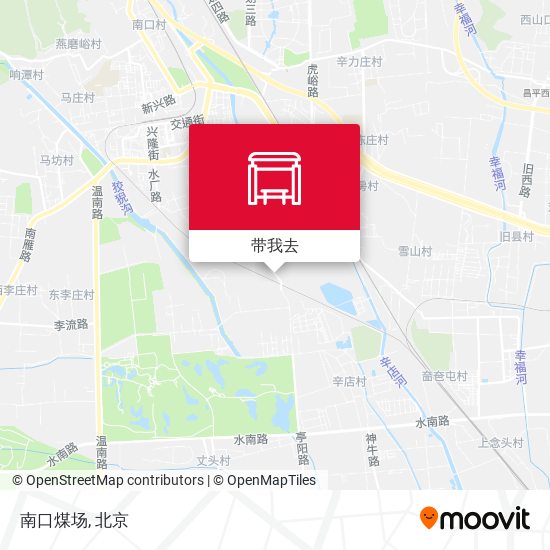 南口煤场地图