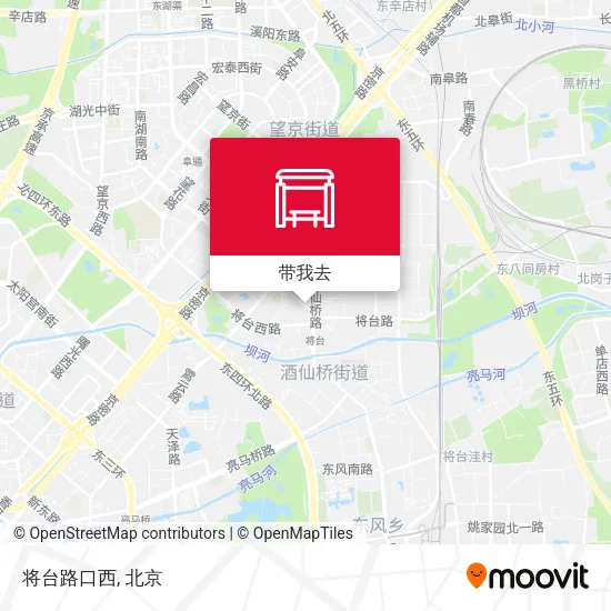 将台路口西地图