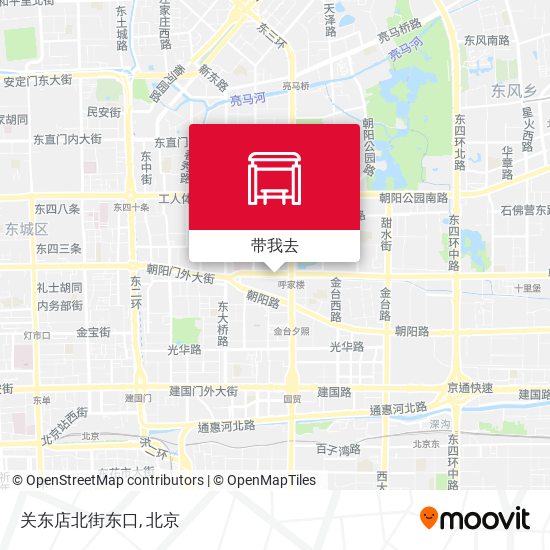 关东店北街东口地图