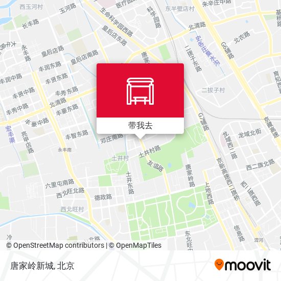 唐家岭新城地图