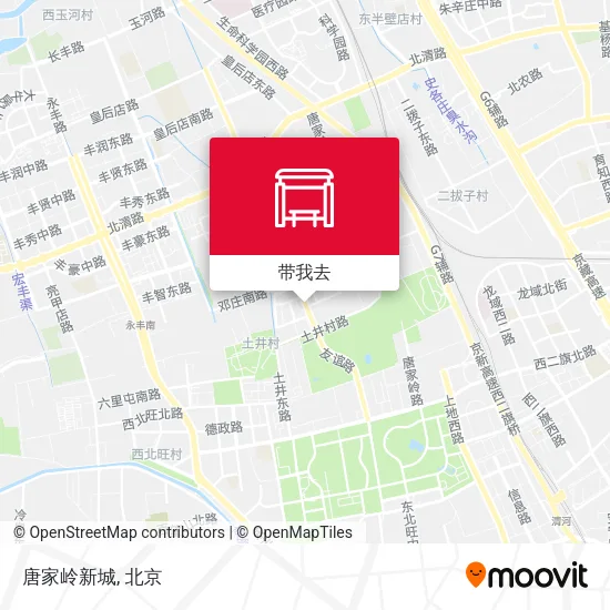 唐家岭新城地图