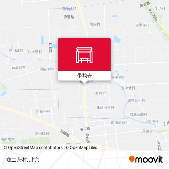 郑二营村地图