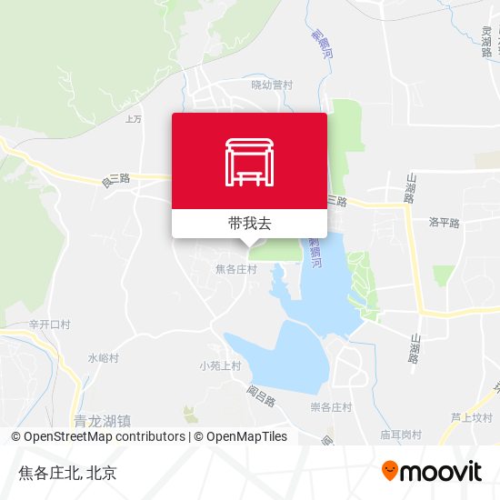 焦各庄北地图
