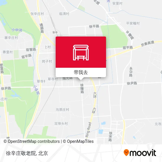 徐辛庄敬老院地图