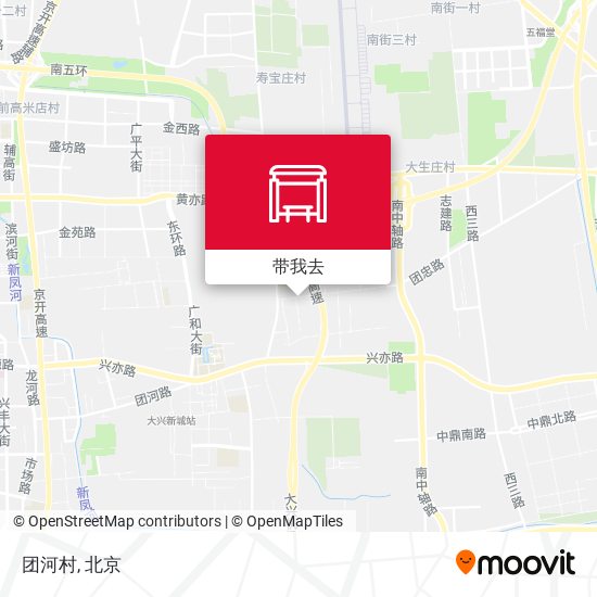 团河村地图