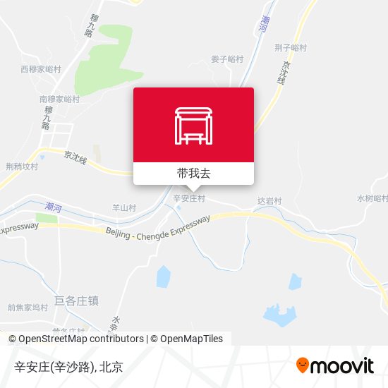 辛安庄(辛沙路)地图