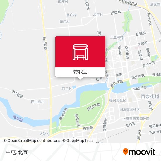 中屯地图