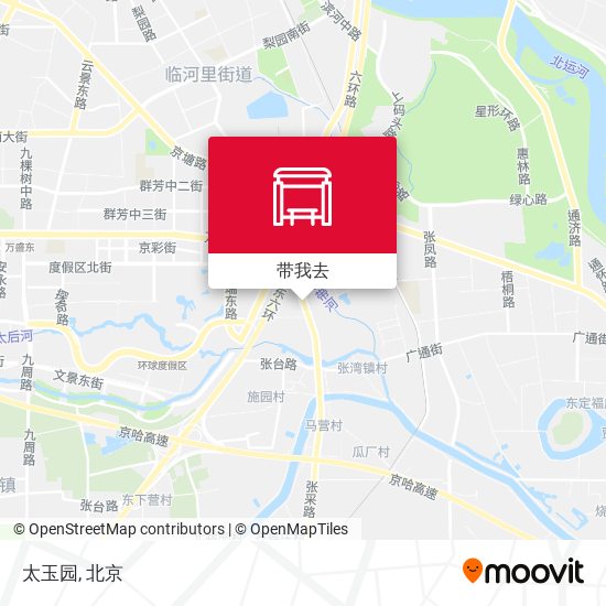 太玉园地图