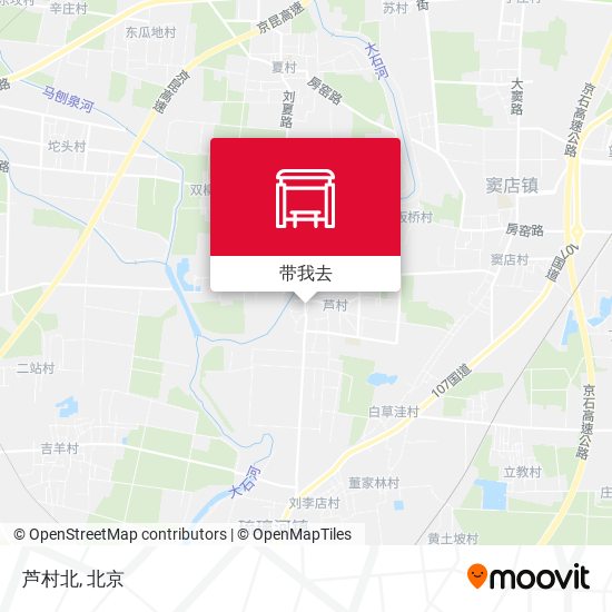 芦村北地图
