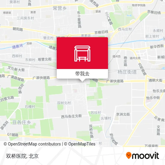 双桥医院地图