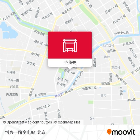 博兴一路变电站地图